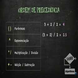 Comando Entrada e Operadores